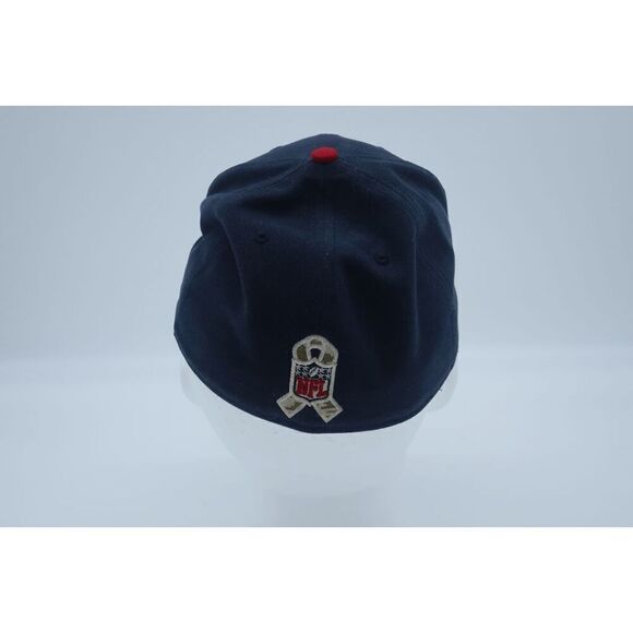 New Era NFL Houston Texans Salute to Service Blue Camo SnapBack Hat - Picture 4 of 10